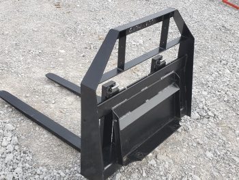 PRO Works 2200 lb Pallet Forks with Mini Skid Steer Frame