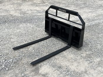 Pallet Fork Frame with 42" 2,200 Pound Pallet Forks Fits ASV Terex RC30 PT30 RT40 RO70T - Image 3