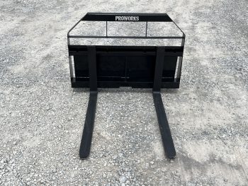 Pallet Fork Frame with 42" 2,200 Pound Pallet Forks Fits ASV Terex RC30 PT30 RT40 RO70T - Image 2