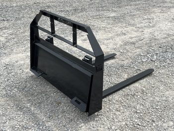 Pallet Fork Frame with 42" 2,200 Pound Pallet Forks Fits ASV Terex RC30 PT30 RT40 RO70T - Image 5