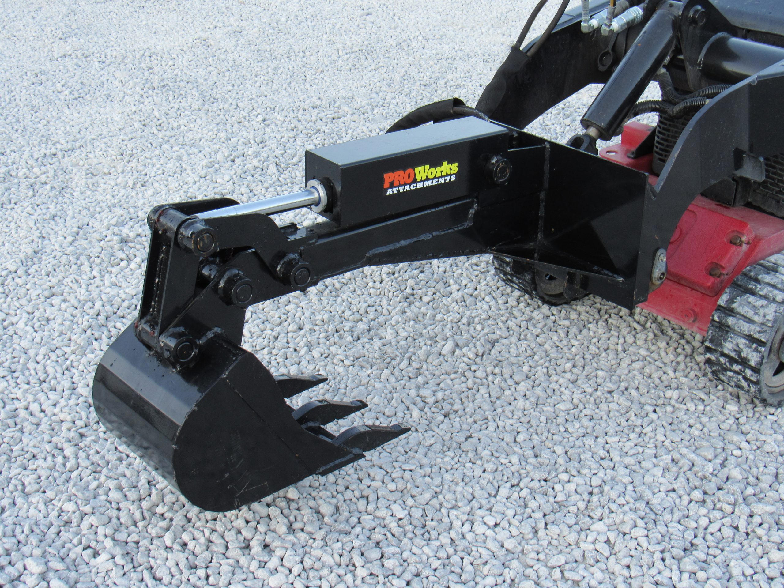 Backhoe Attachment with 12 Bucket Fits Mini Skid Steer