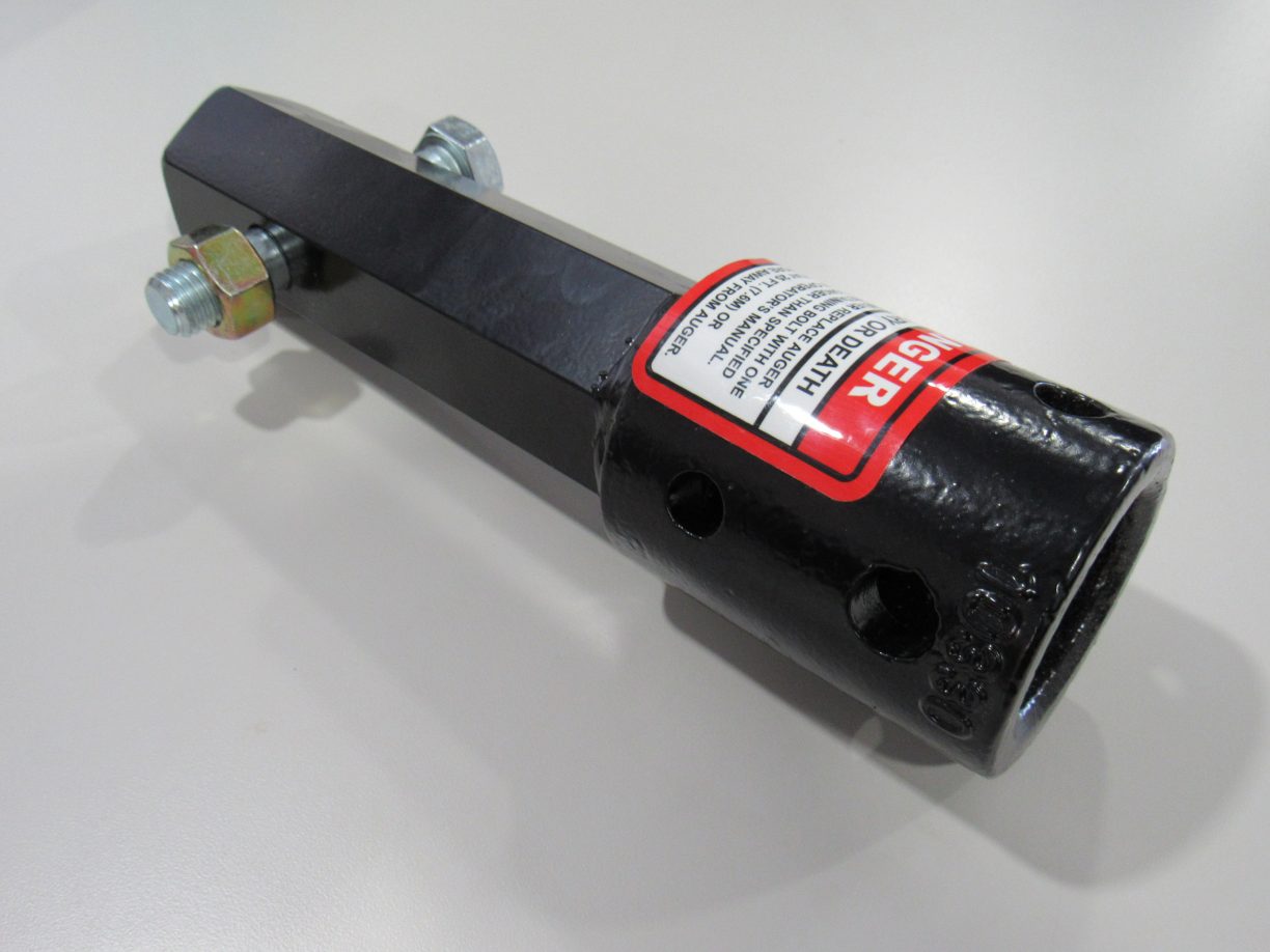 Danuser Auger Bit Adapter 2″ Round to 2″ Hex Part 10925 Skid