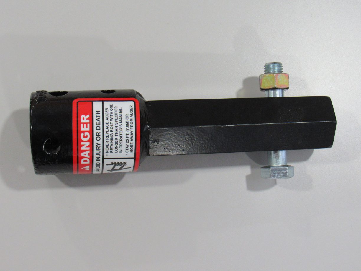 Danuser Auger Bit Adapter 2″ Round to 2″ Hex Part 10925 Skid