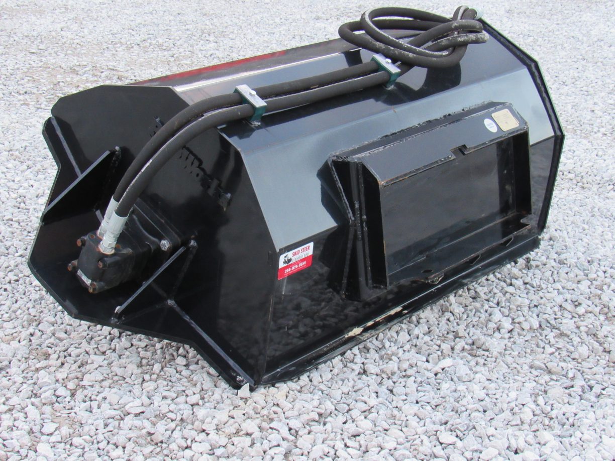 42″ Hydraulic Rotary Tiller Attachment Fits Mini Skid Steer Skid