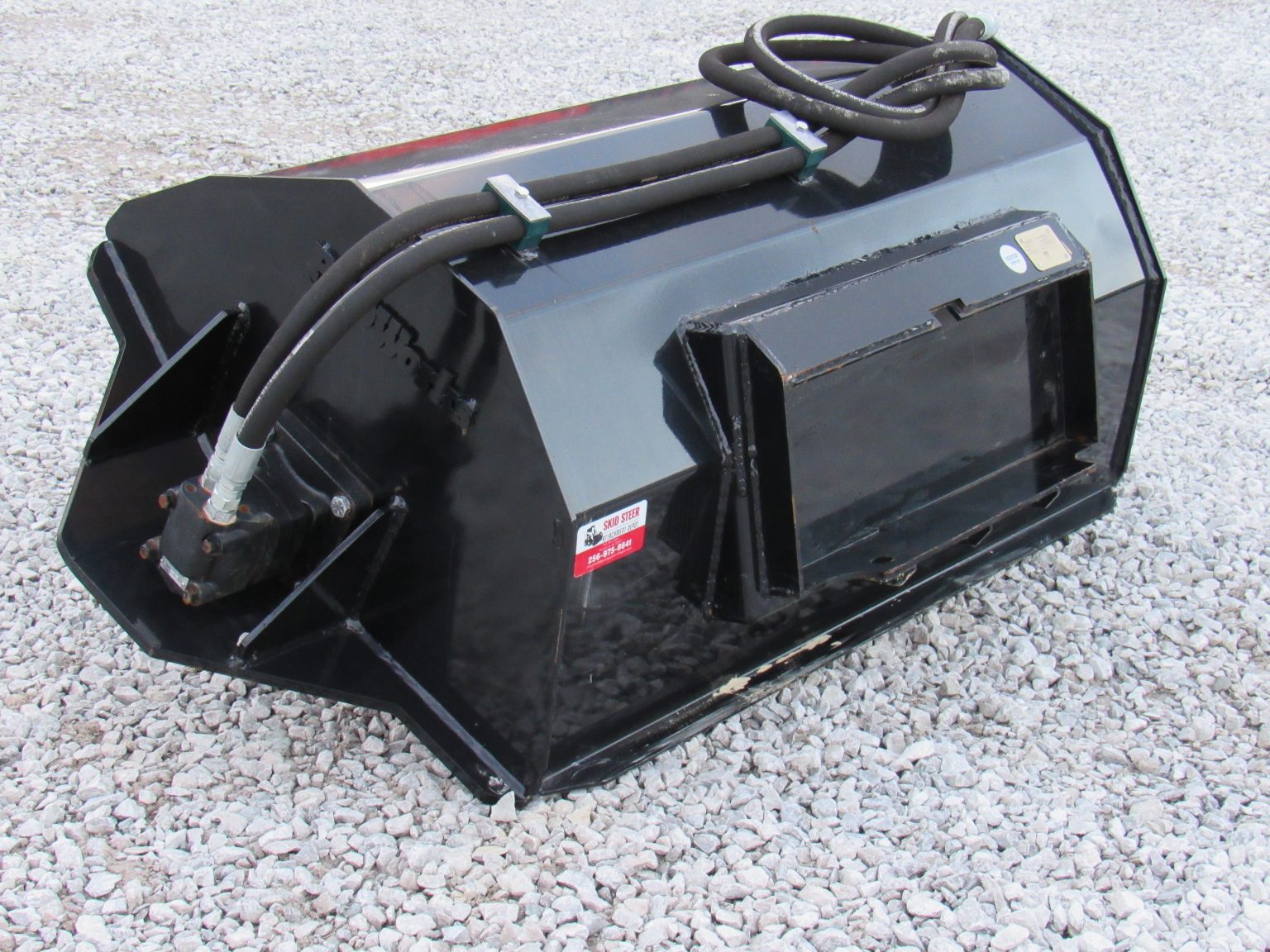 42″ Hydraulic Rotary Tiller Attachment Fits Mini Skid Steer Skid