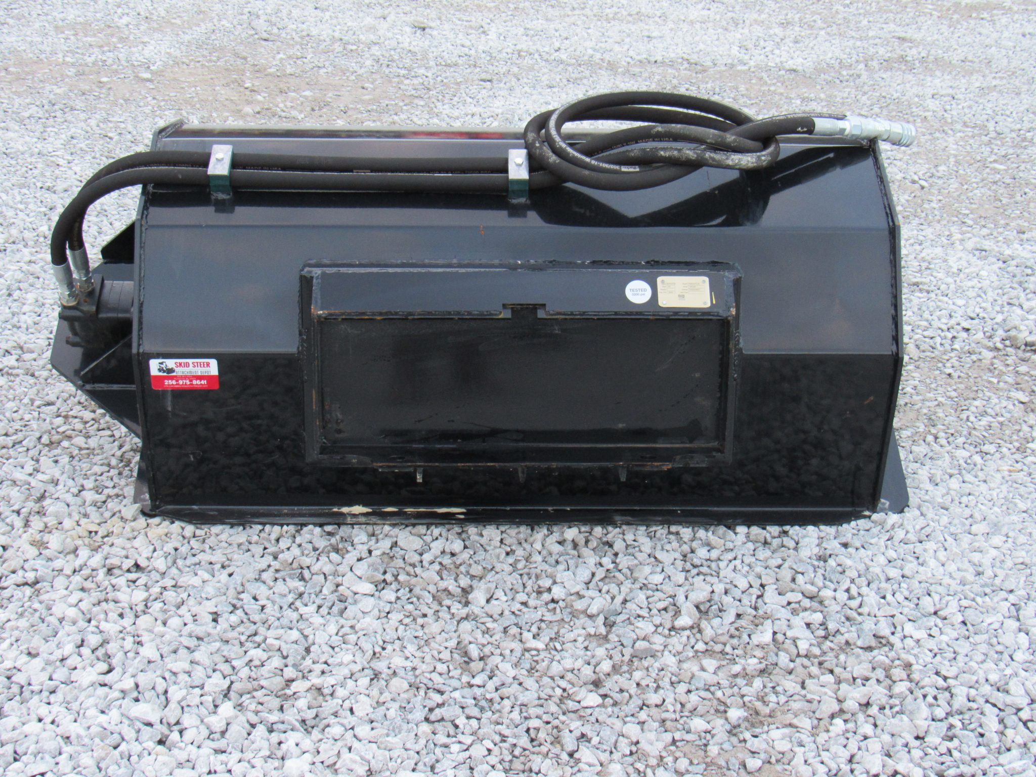 42″ Hydraulic Rotary Tiller Attachment Fits Mini Skid Steer Skid