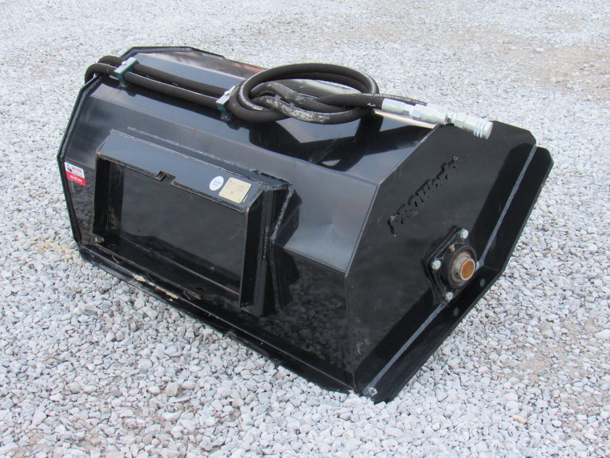 42″ Hydraulic Rotary Tiller Attachment Fits Mini Skid Steer Skid