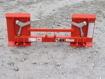 Kubota LA240 and LA243 Tractor Loader to Skid Steer Quick Attach Adapter 835130 - Image 3
