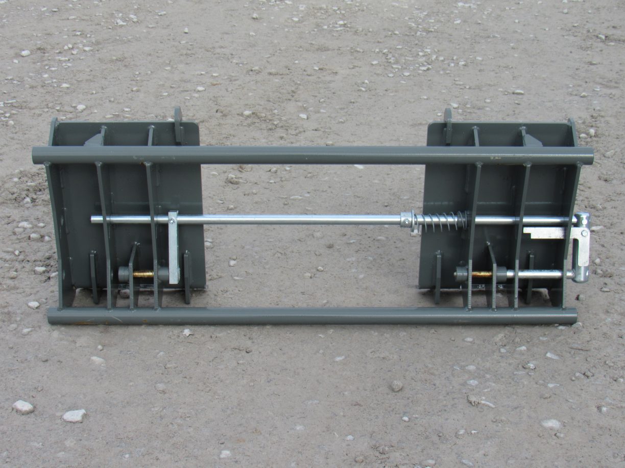 Skid Steer Quick Attach to Euro Global Quicke Loader Adapter 835020