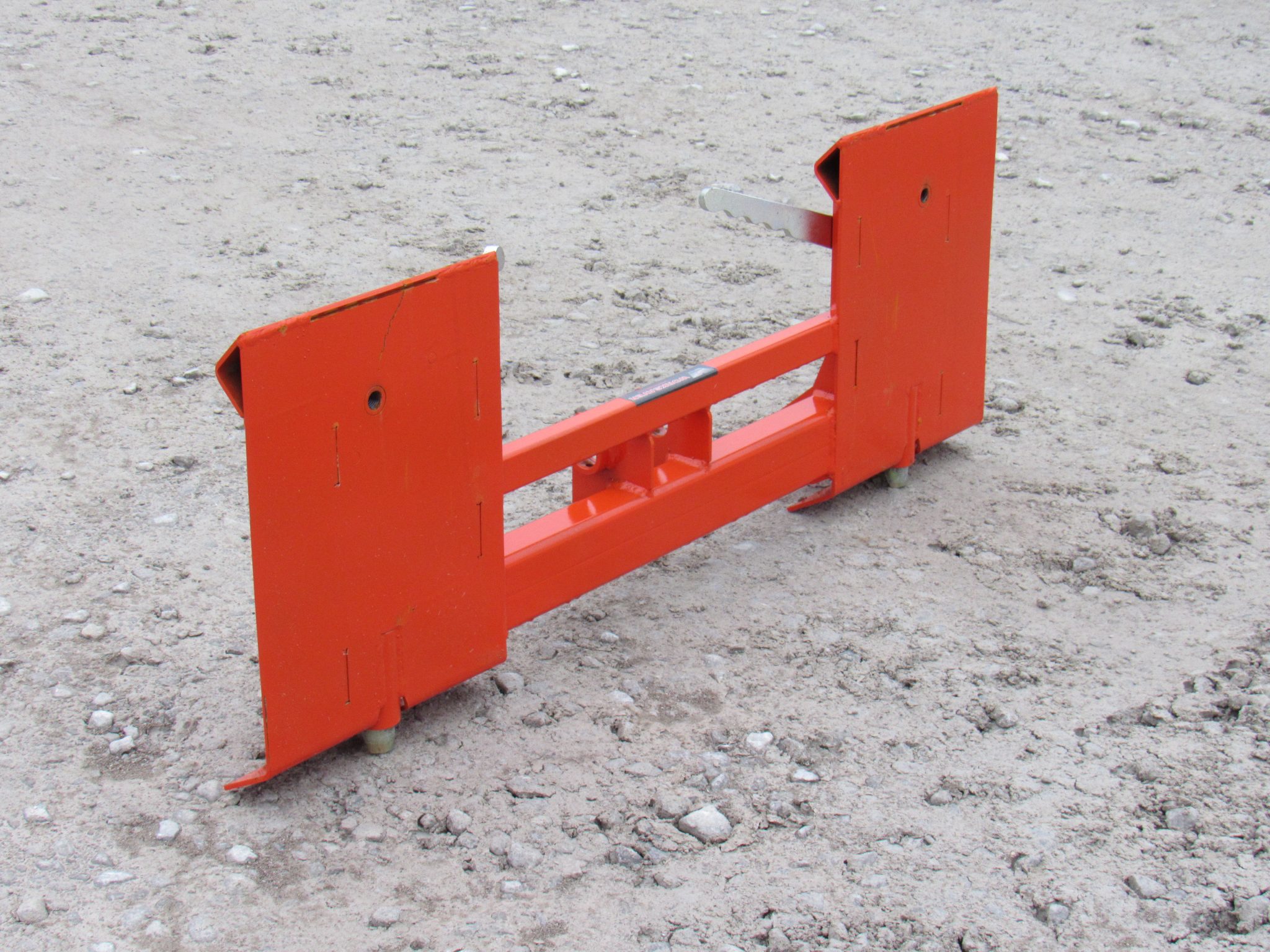 Kubota LA240 and LA243 Tractor Loader to Skid Steer Quick Attach