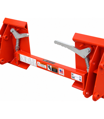 Worksaver Kubota LA852 Pin-On Loader to Skid Steer Adapter – 832915