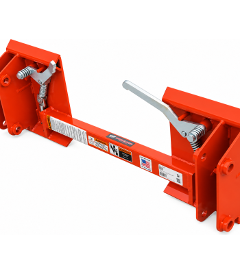 Worksaver Kubota LA401/LA402/LA480/LA481/LA680/LA682 Loader to Skid Steer Adapter – 832810