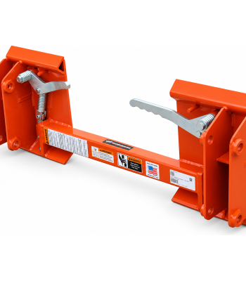 Worksaver Kubota LA463/LA513/LA524/LA525/LA526 Loader to Skid Steer Adapter – 835160