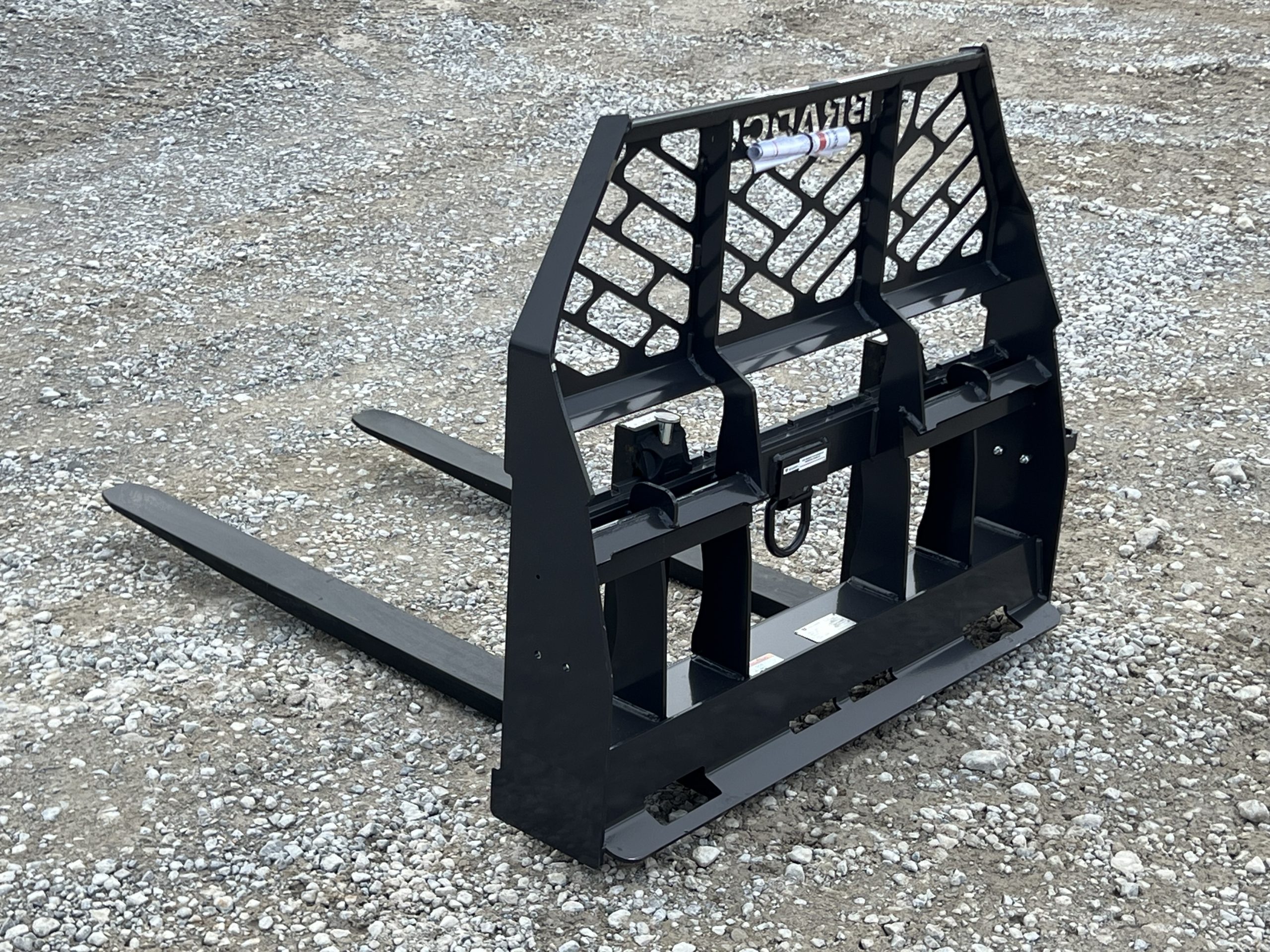 Bradco Signature Series Pallet Fork Frame with 48" 5,500 Pound Pallet Forks - Image 8