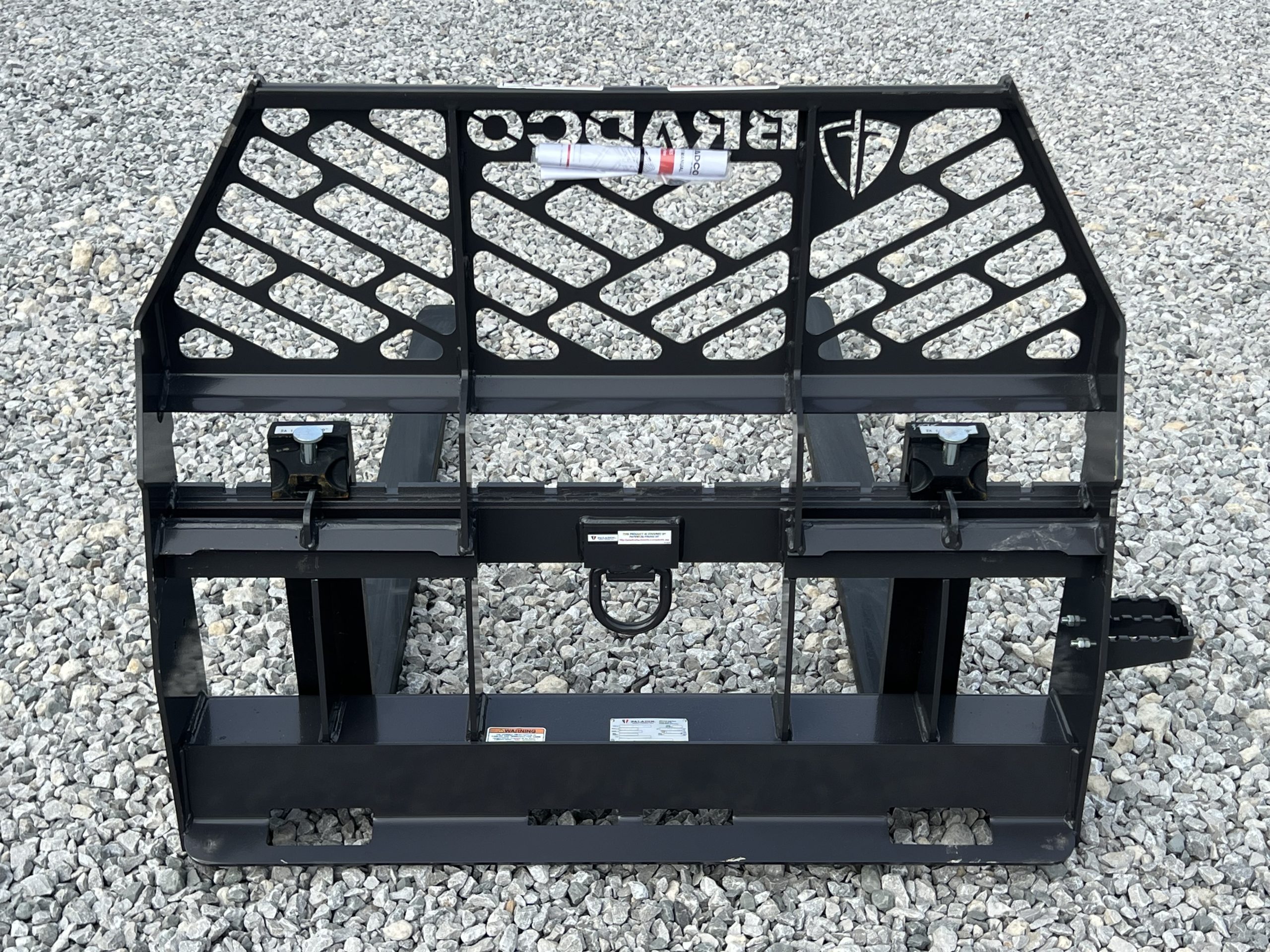 Bradco Signature Series Pallet Fork Frame with 60" 5,500 Pound Pallet Forks - Image 8