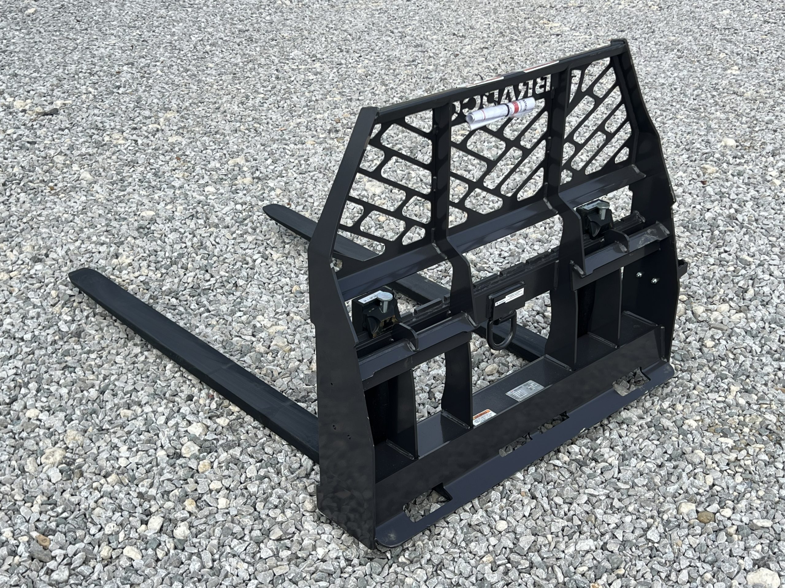 Bradco Signature Series Pallet Fork Frame with 60" 5,500 Pound Pallet Forks - Image 9