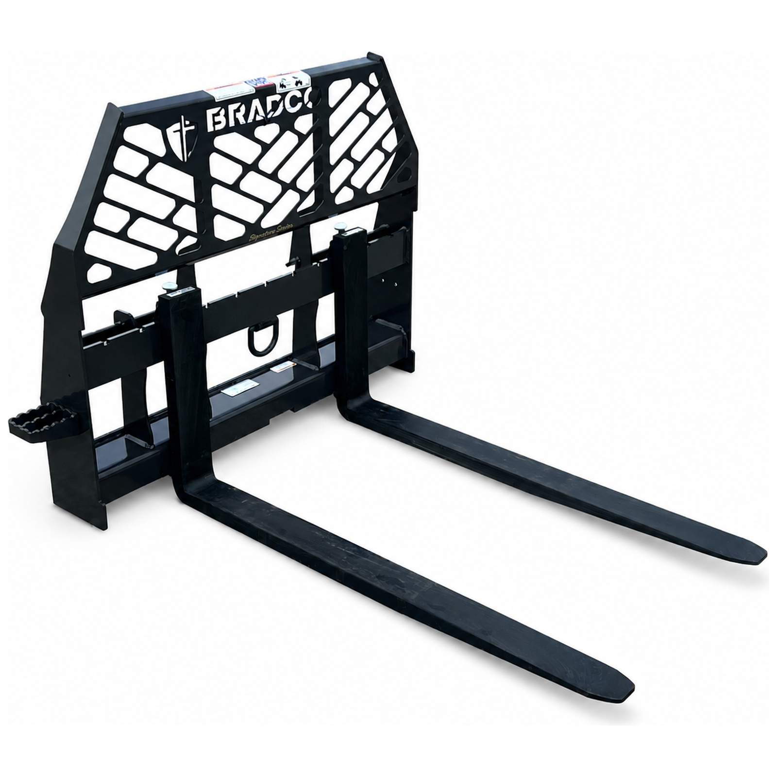 Bradco Signature Series Pallet Fork Frame with 48" 5,500 Pound Pallet Forks