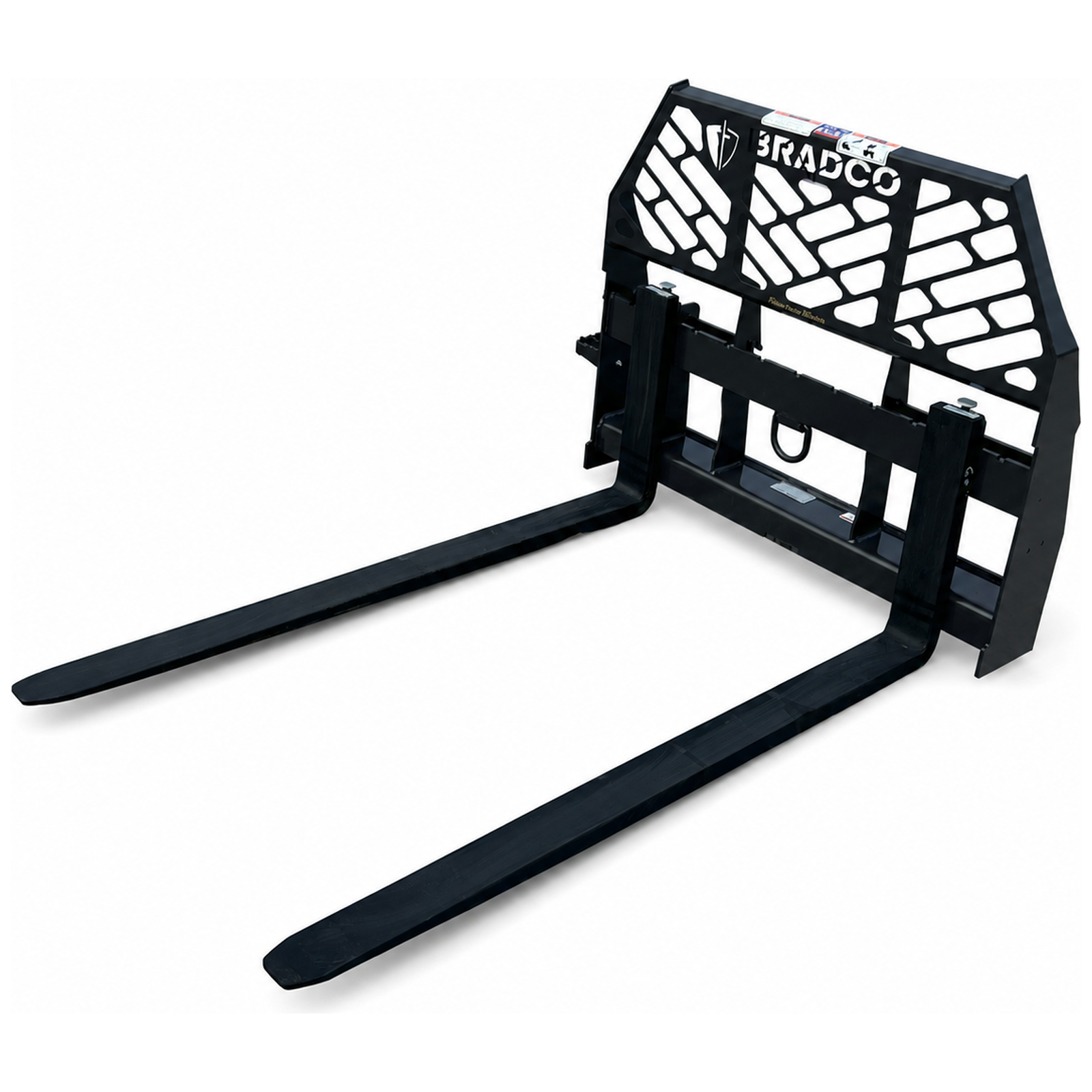 Bradco Signature Series Pallet Fork Frame with 60" 5,500 Pound Pallet Forks - Image 2