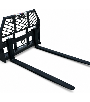 Bradco Signature Series Pallet Fork Frame with 60" 5,500 Pound Pallet Forks