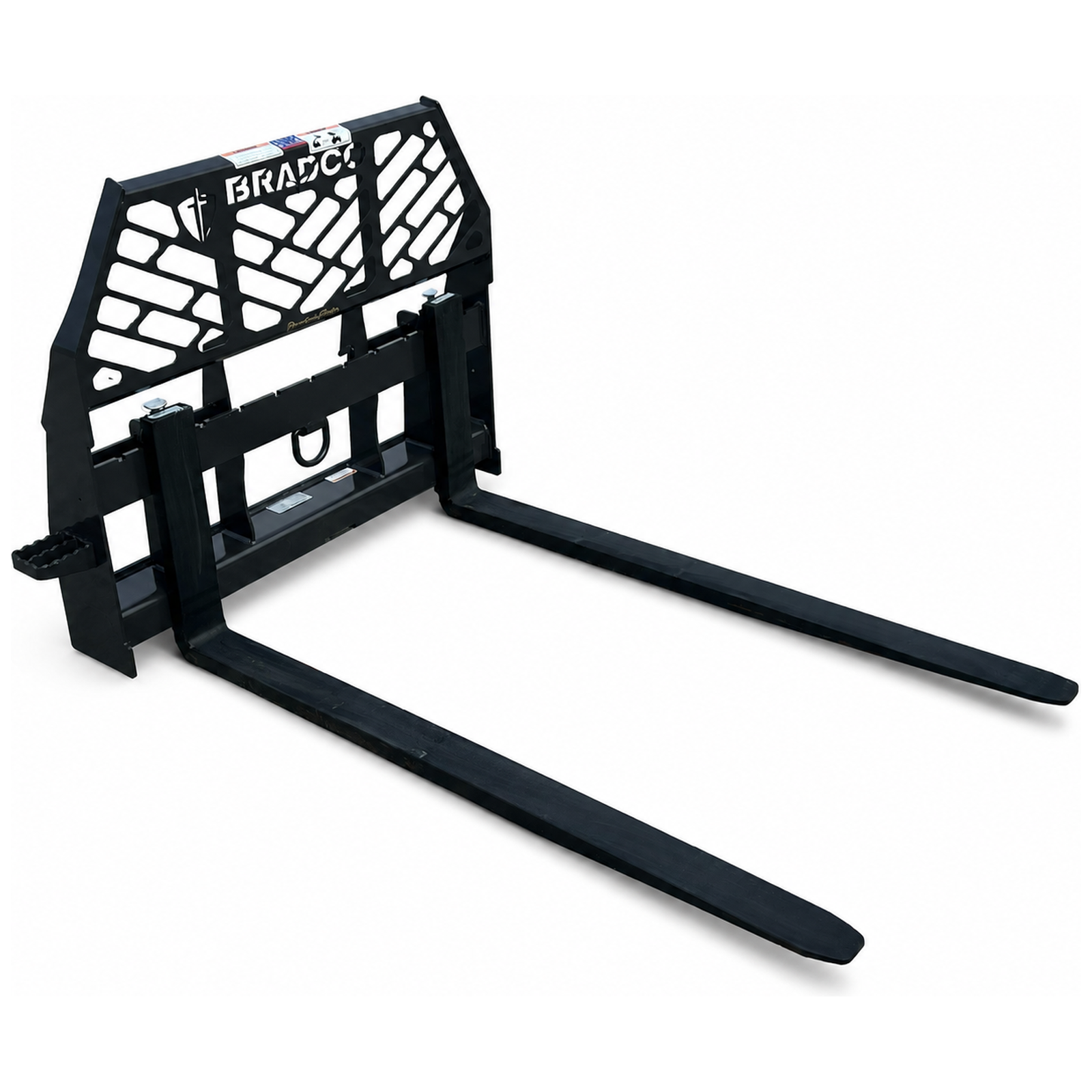 Bradco Signature Series Pallet Fork Frame with 60" 5,500 Pound Pallet Forks