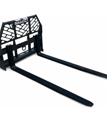 Bradco Signature Series Pallet Fork Frame with 72" 6,000 Pound Pallet Forks