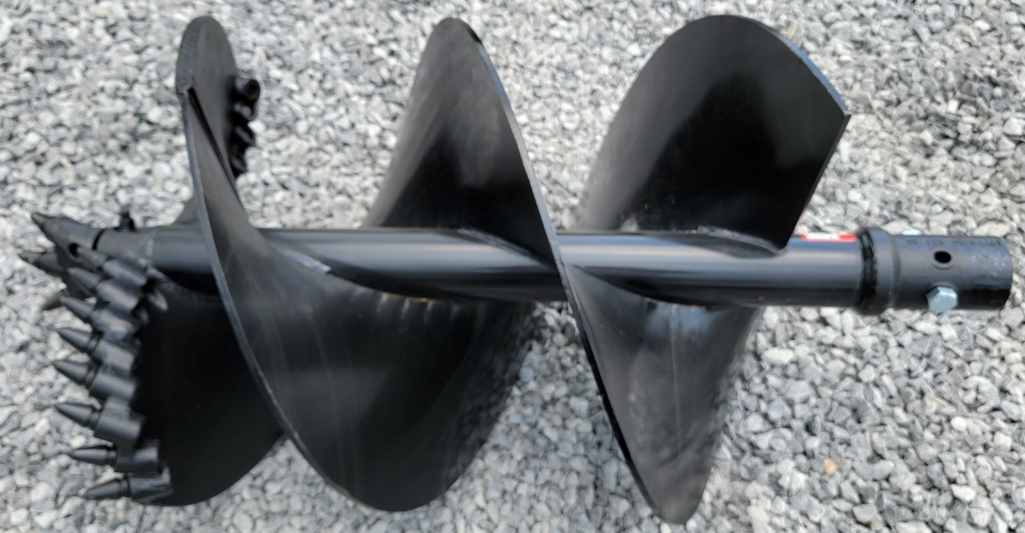 Danuser 18″ x 48″ Bullet Rock Auger Bit, 2″ Hex Collar 200173 Skid