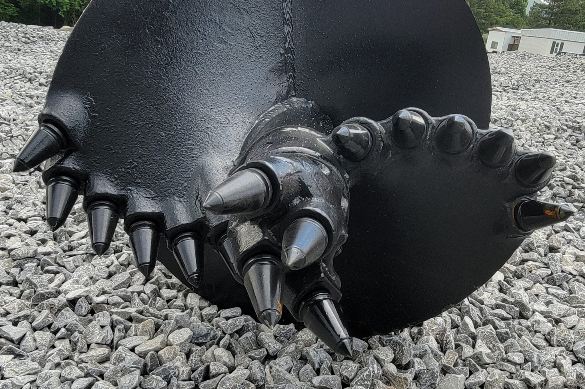 Danuser 18″ x 48″ Bullet Rock Auger Bit, 2″ Hex Collar 200173 Skid