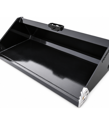 PROWORKS 74″ Heavy Duty Skid Steer Smooth Edge Bucket