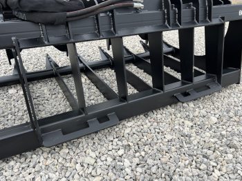66" Heavy Duty Dual Cylinder Root Bucket Grapple Attachment Fits Skid Steer Quick Attach - Image 13