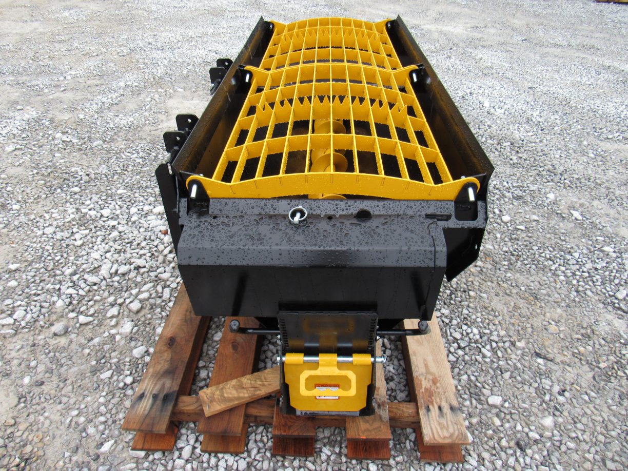 Danuser S75 Mega Mixer Steel Auger Bucket Skid Steer Attachment Skid Steer Attachment Depot