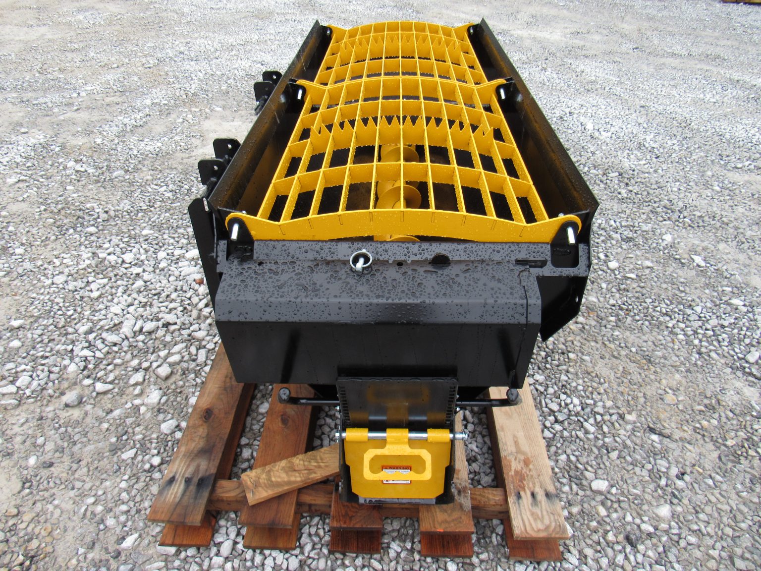 Danuser S75 Mega Mixer Steel Auger Bucket Skid Steer Attachment Skid Steer Attachment Depot