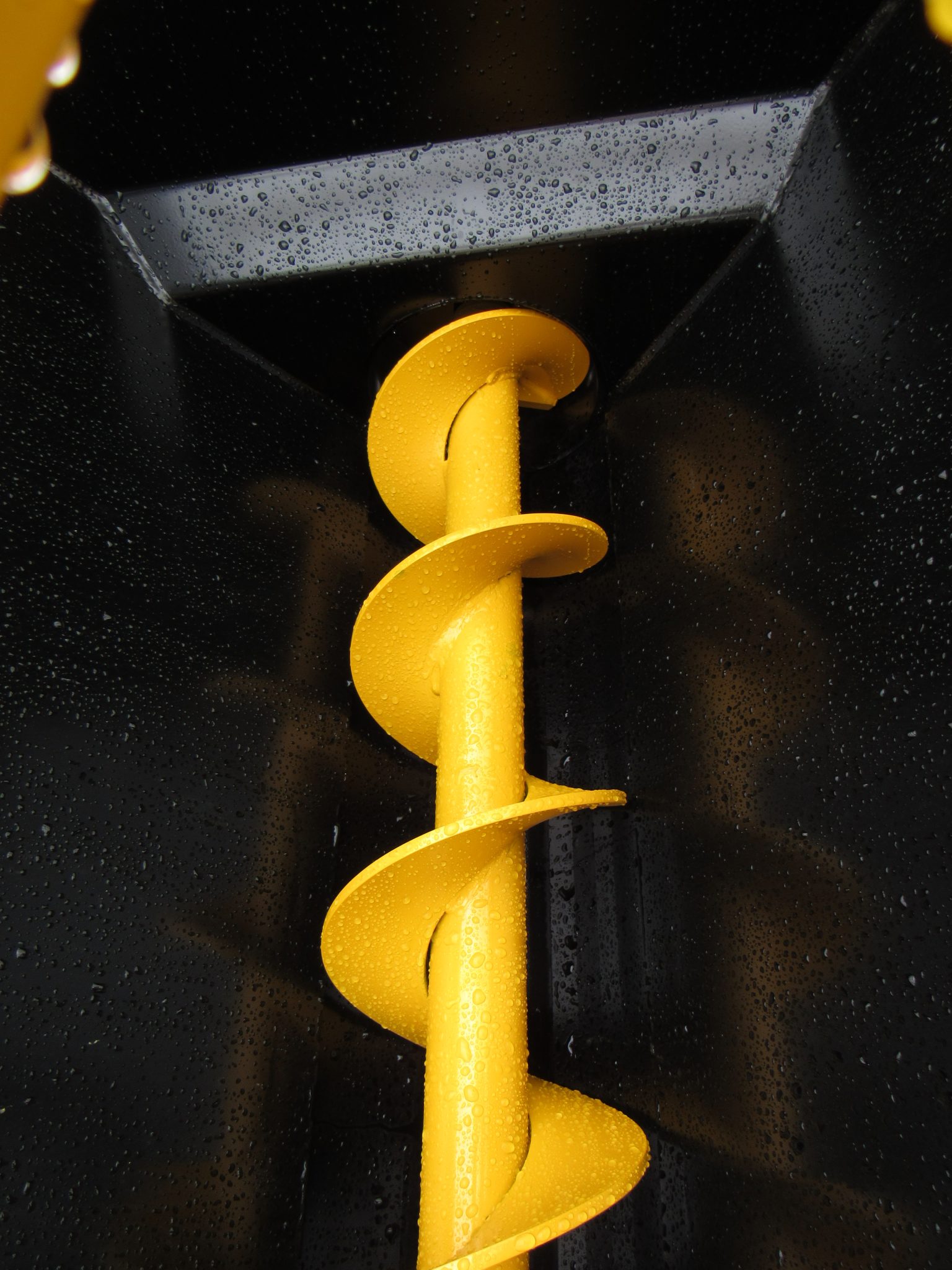 Danuser S75 Mega Mixer Steel Auger Bucket Skid Steer Attachment Skid Steer Attachment Depot