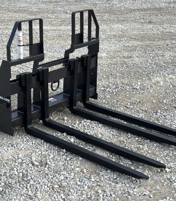 48" Bradco Paladin Block Brick Masonry Walk Through Pallet Forks Attachment Fits Skid Steer