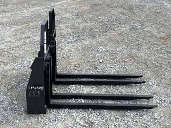 48" Bradco Paladin Block Brick Masonry Walk Through Pallet Forks Attachment Fits Skid Steer - Image 2