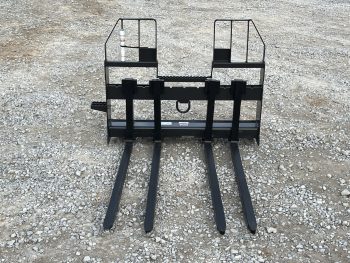 48" Bradco Paladin Block Brick Masonry Walk Through Pallet Forks Attachment Fits Skid Steer - Image 8
