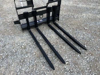 48" Bradco Paladin Block Brick Masonry Walk Through Pallet Forks Attachment Fits Skid Steer - Image 9