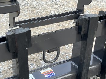 48" Bradco Paladin Block Brick Masonry Walk Through Pallet Forks Attachment Fits Skid Steer - Image 11
