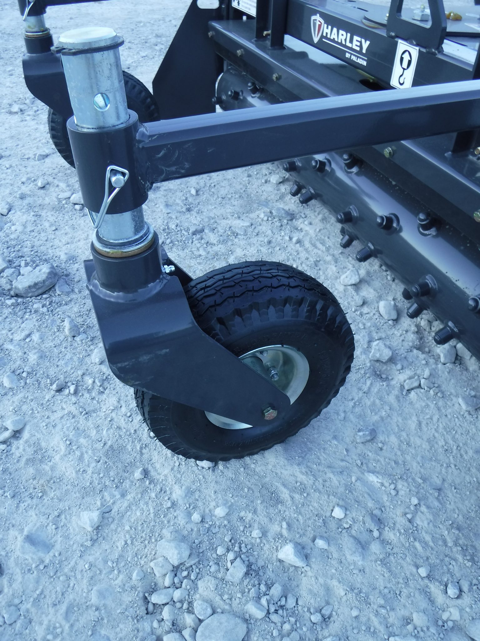 Harley Rake D4M Direct Drive Manual Angle Model Power Rake Skid Steer