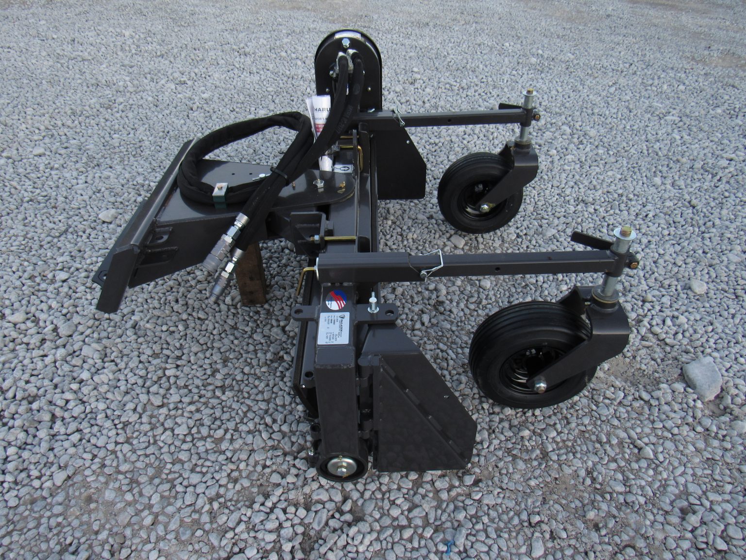 Harley Rake M4M Manual Angle Model Power Rake Skid Steer Attachment Depot