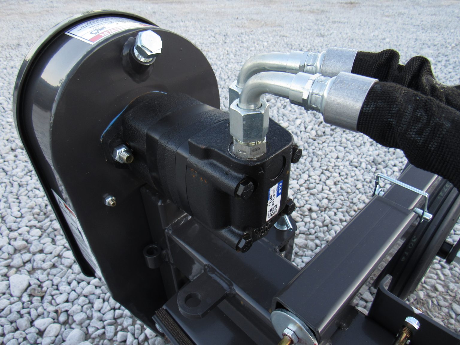 Harley Rake M4M Manual Angle Model Power Rake Skid Steer Attachment Depot