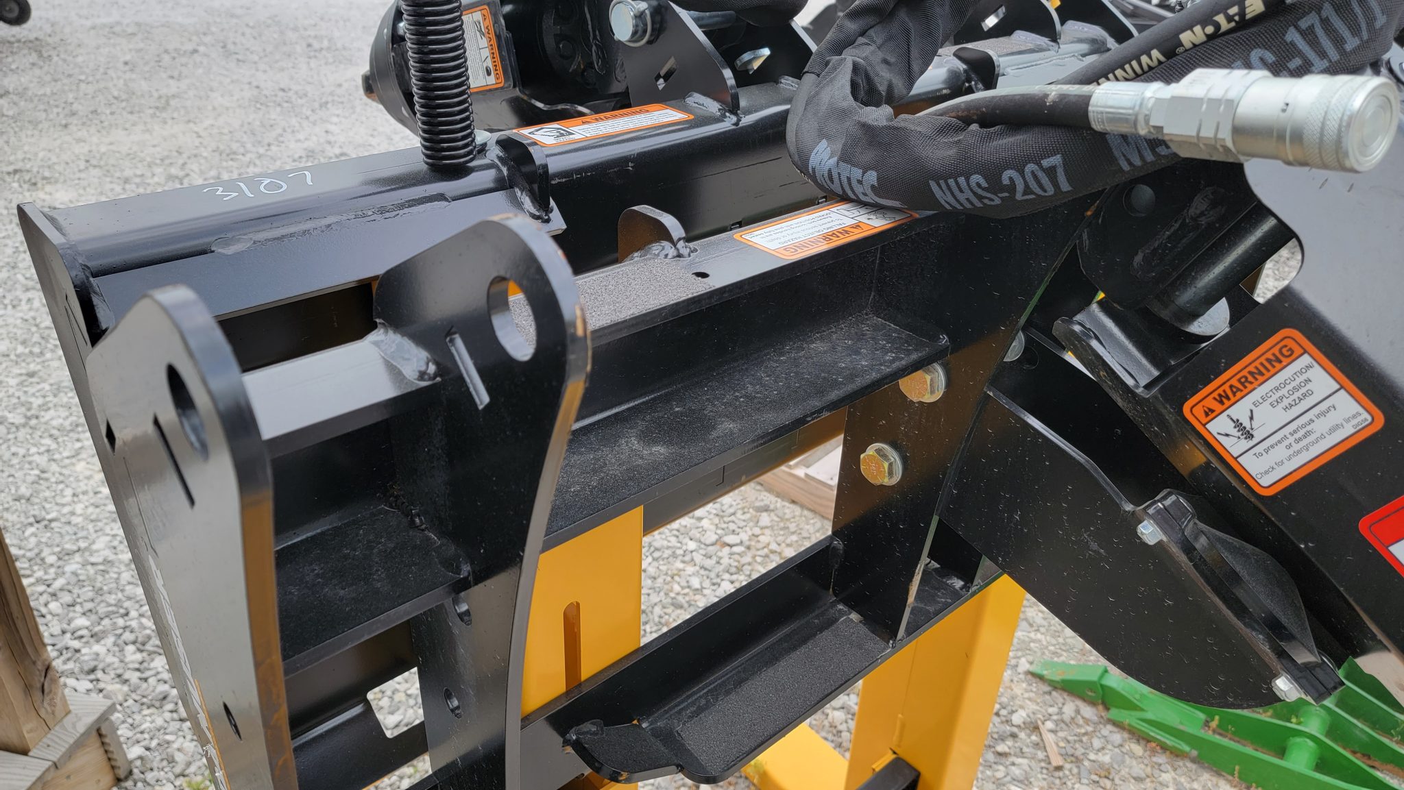Danuser EP2035 Hex Auger Drive Unit Fits Skid Steer Quick Attach Skid Steer Attachment Depot