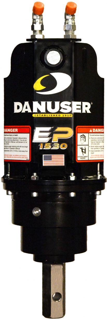 Danuser EP1530 Hex Auger Drive Unit Fits Skid Steer Quick Attach – Skid ...
