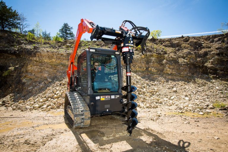 Danuser EP1530 Hex Auger Drive Unit Fits Skid Steer Quick Attach Skid