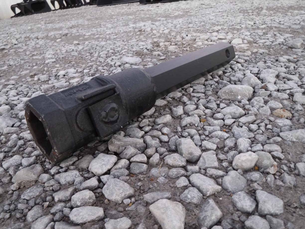 Lowe 14″ Long Auger Extension 2″ Hex Shaft Skid Steer Attachment Depot