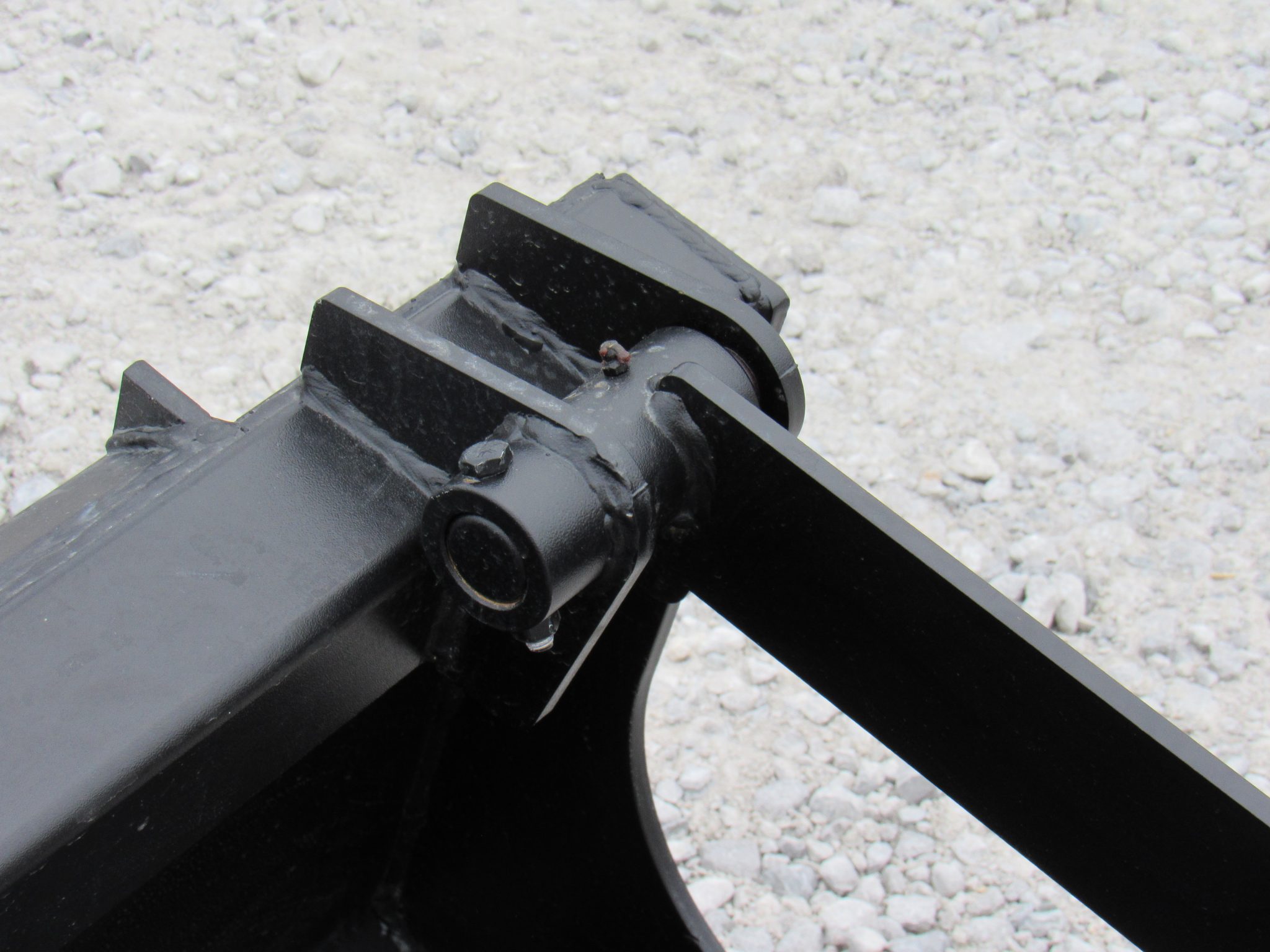 60″ Compact Tractor Single Cylinder Solid Bottom Bucket Grapple with