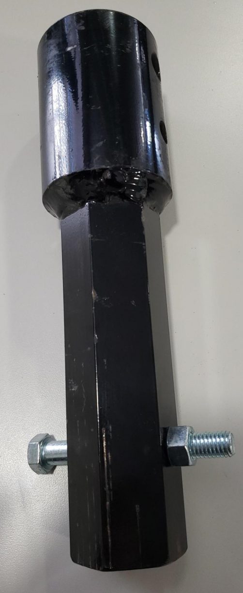 McMillen Brand Auger Bit Adapter Conversion 2″ Round to 2″ Hex 22237