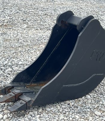 13" Tooth Excavator Bucket Fits Bobcat Quick X Change for 10,000 - 14,000 lb