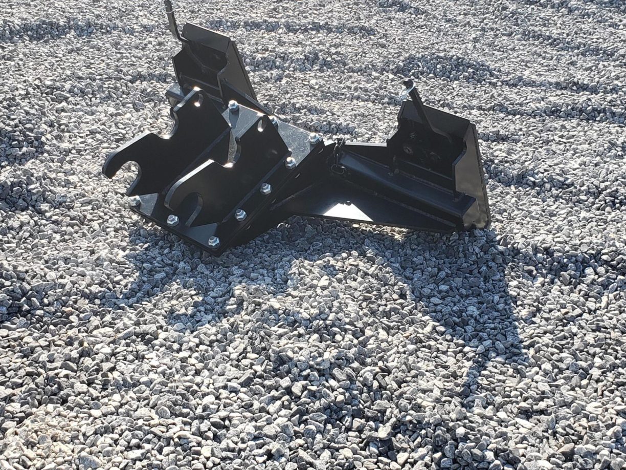 Kubota KX040 Excavator to Skid Steer Quick Attach Loader Adapter Skid Steer Attachment Depot