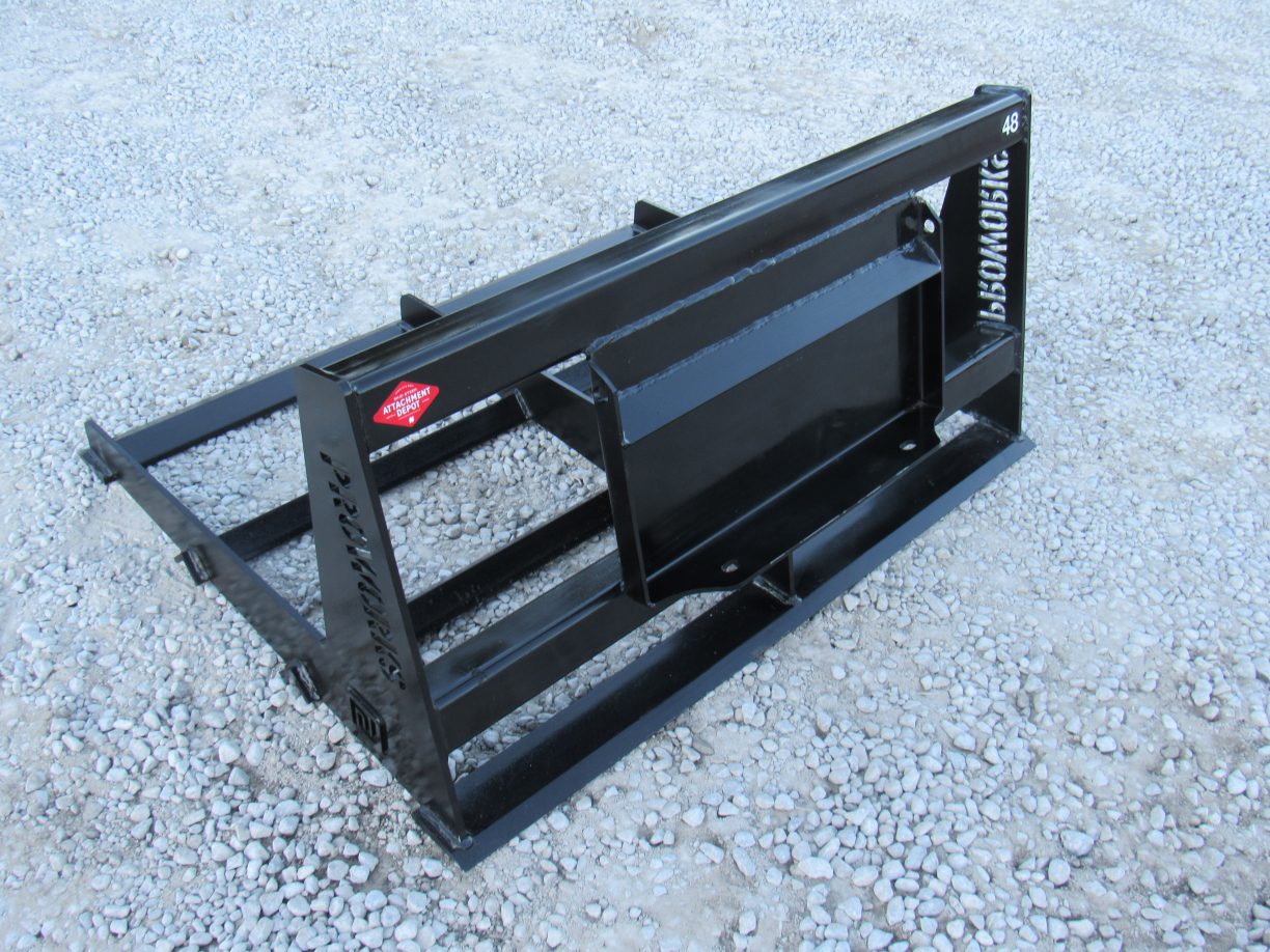 48″ Land Plane Carryall Leveler with Cutting Edge Fits Mini Skid Steer