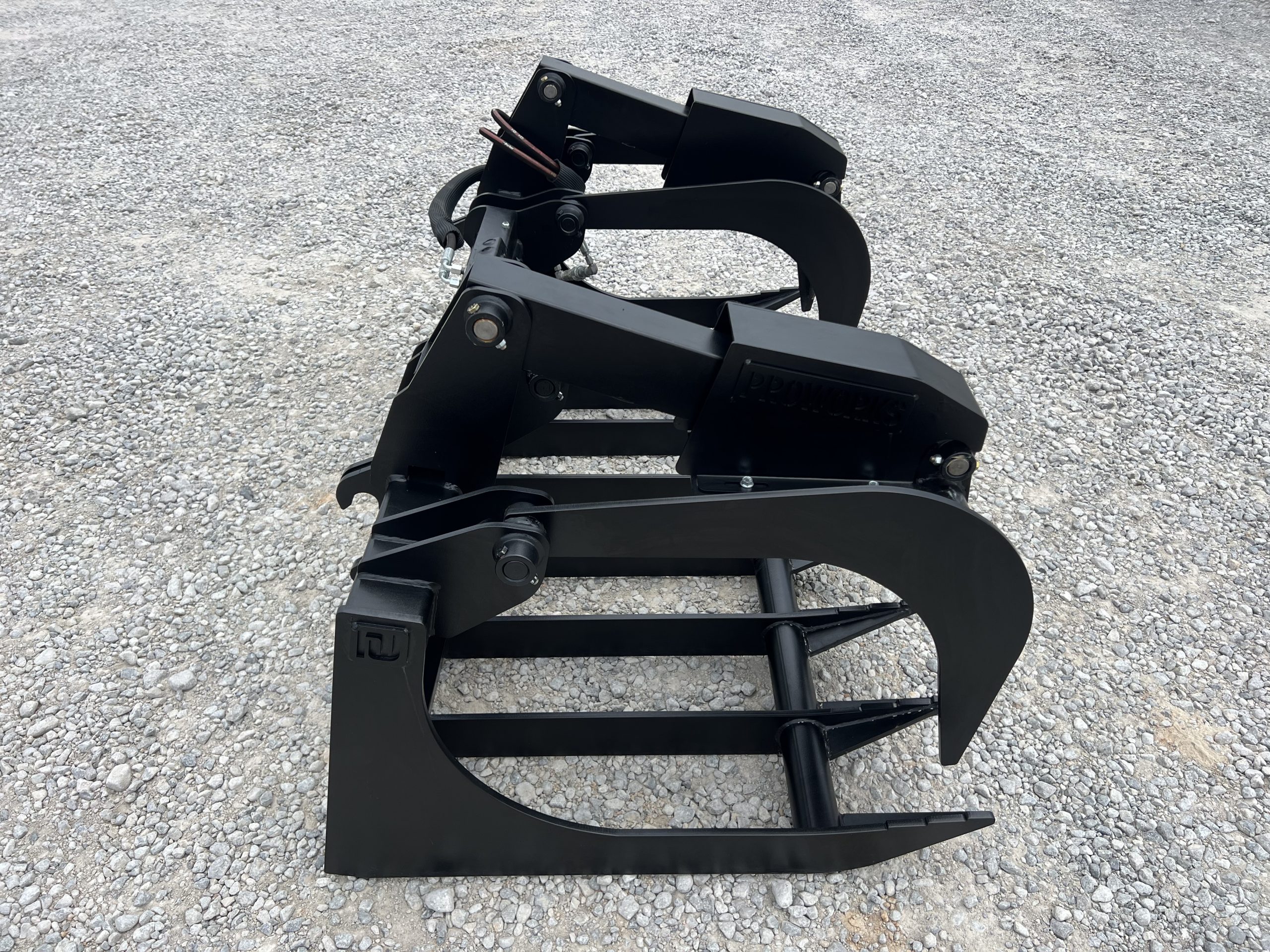 72" Heavy Duty Dual Cylinder Root Bucket Grapple Attachment Fits Euro Global Quicke Loader - Image 5